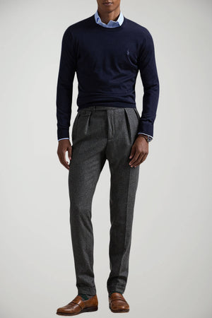 Maglia da uomo Polo Ralph Lauren in lana a girocollo outfit