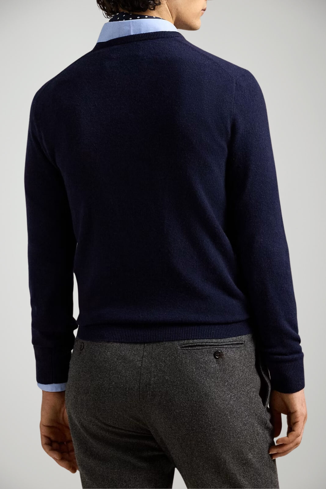 Maglia uomo Polo Ralph Lauren in lana a girocollo retro