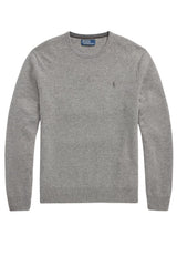 Maglione da uomo Polo Ralph Lauren in lana tinta unita fronte