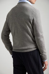 Maglione da uomo Polo Ralph Lauren in lana tinta unita retro