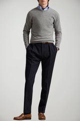 Maglione da uomo Polo Ralph Lauren in lana tinta unita outfit