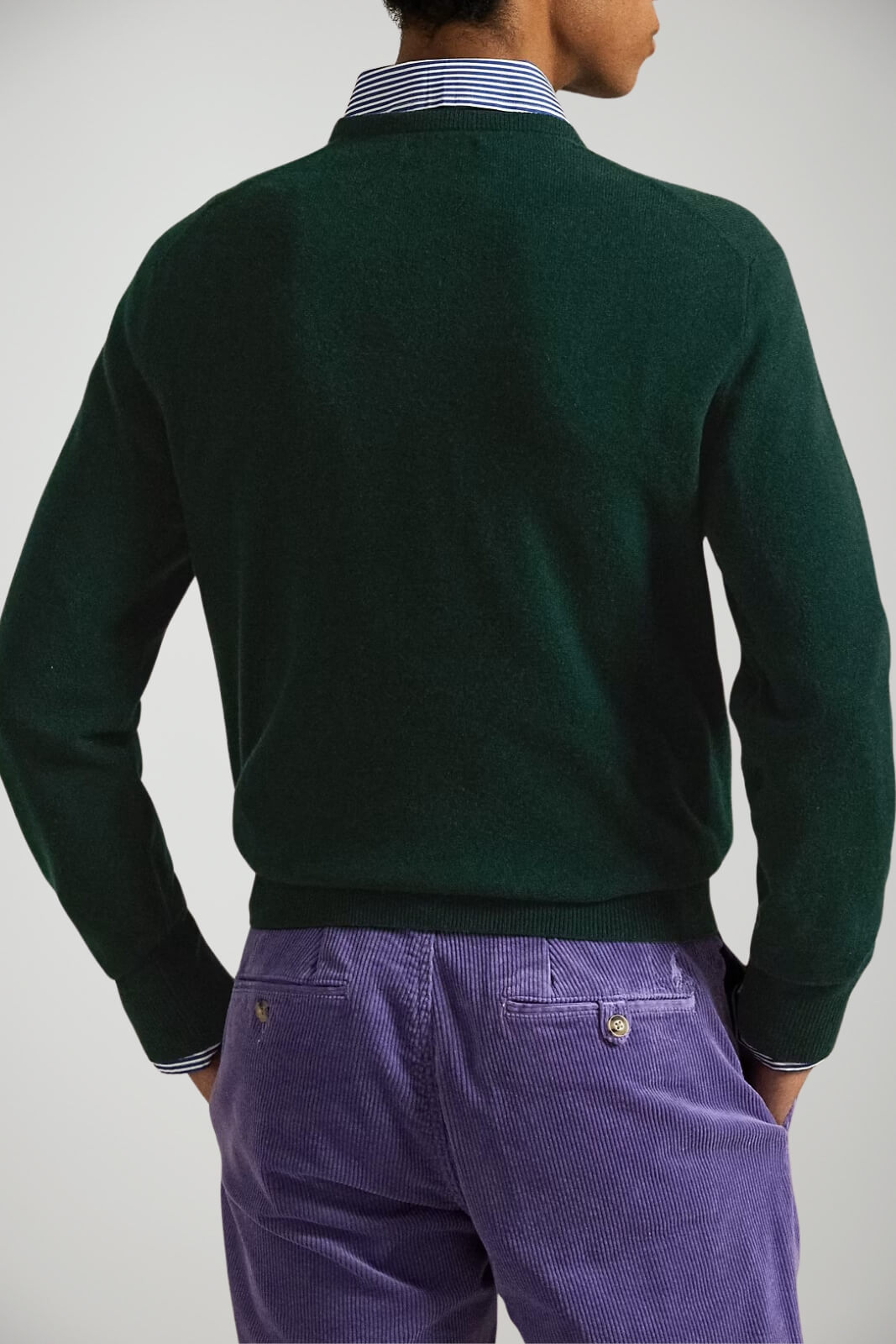Maglione da uomo Polo Ralph Lauren in lana a girocollo retro