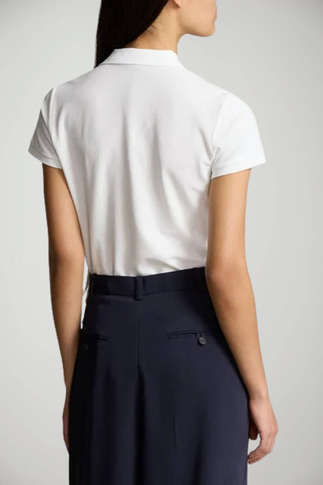 Polo da donna Polo Ralph Lauren in pique con logo