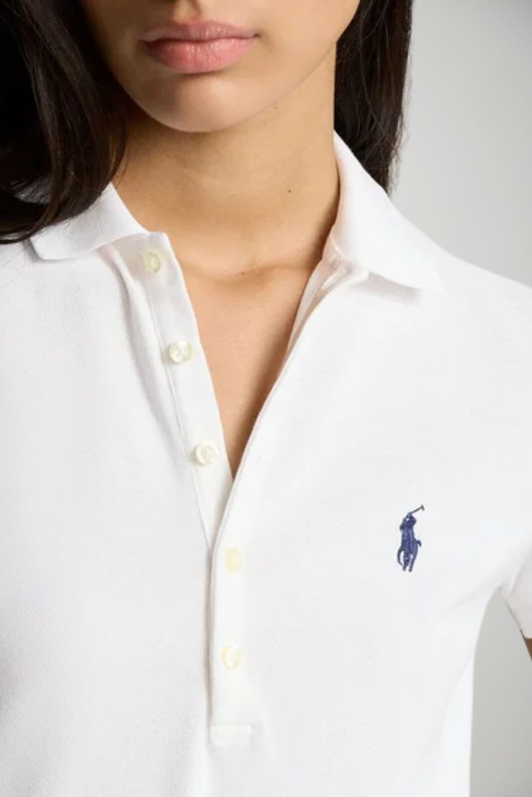 Polo da donna Polo Ralph Lauren in pique con logo