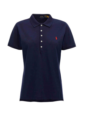 Polo da donna Polo Ralph Lauren in pique  a maniche corte con logo