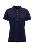 Polo da donna Polo Ralph Lauren in pique  a maniche corte con logo