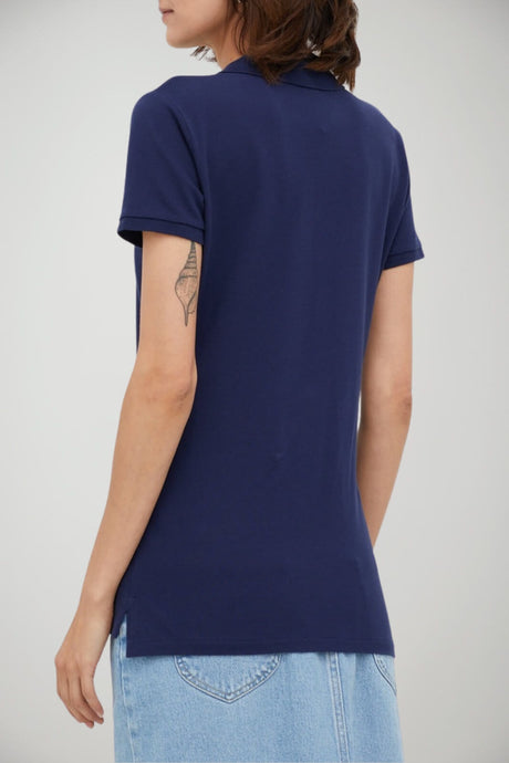 Polo da donna Polo Ralph Lauren in pique  a maniche corte con logo