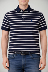 Polo da uomo Ralph Lauren  a righe con logo