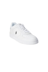 Sneakers in pelle da uomo con logo Polo Ralph Lauren fronte