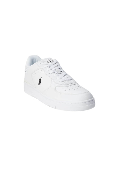 Sneakers in pelle da uomo con logo Polo Ralph Lauren fronte