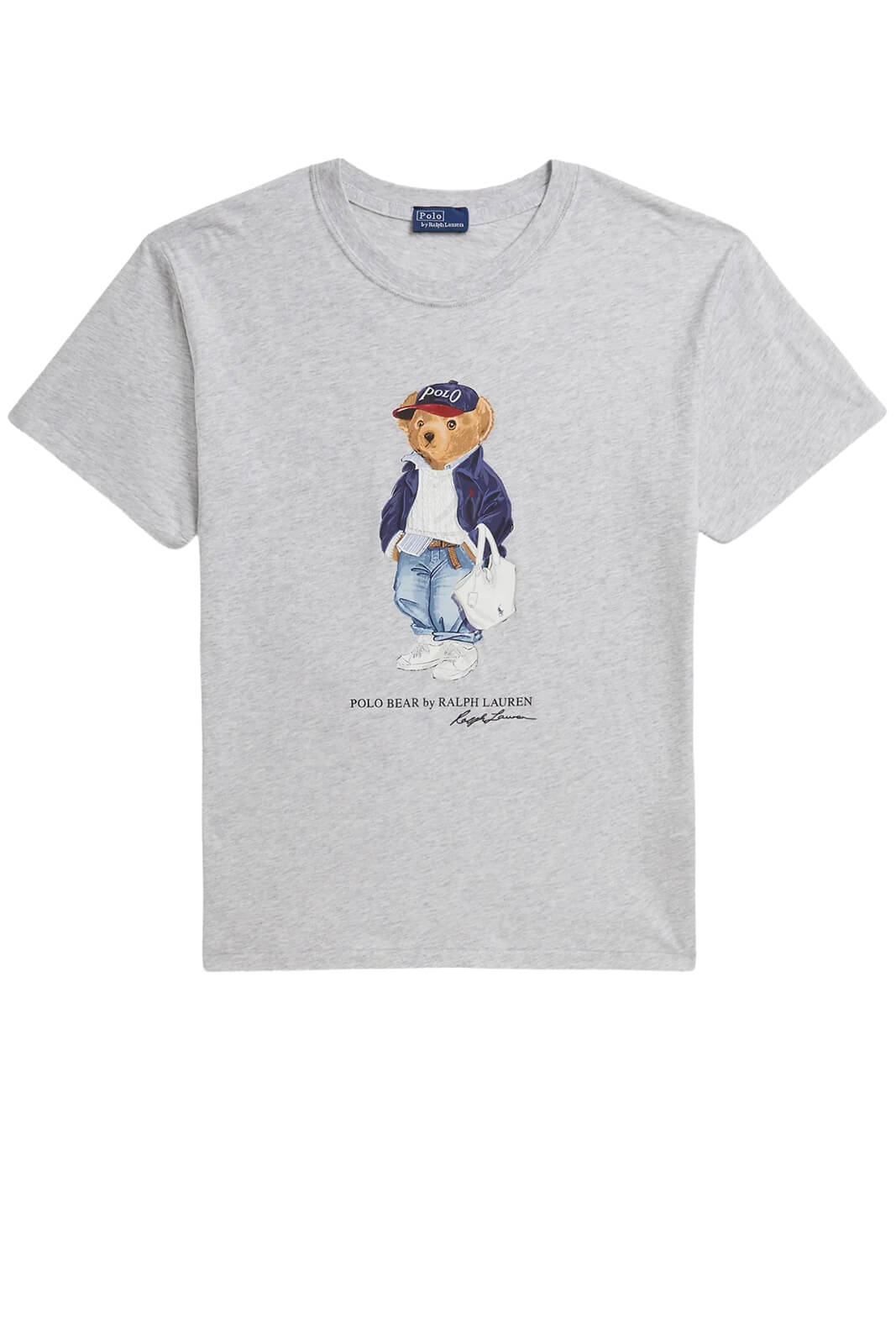 T-shirt da donna Polo Ralph Lauren a maniche corte con stampa orsetto