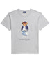 T-shirt da donna Polo Ralph Lauren a maniche corte con stampa orsetto