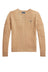 Maglione da donna Polo Ralph Lauren in misto lana e cashmere a trecce fronte