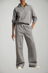 Pantaloni da donna Polo Ralph Lauren in felpa con coulisse e logo outfit
