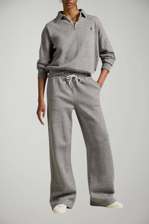 Pantaloni da donna Polo Ralph Lauren in felpa con coulisse e logo outfit