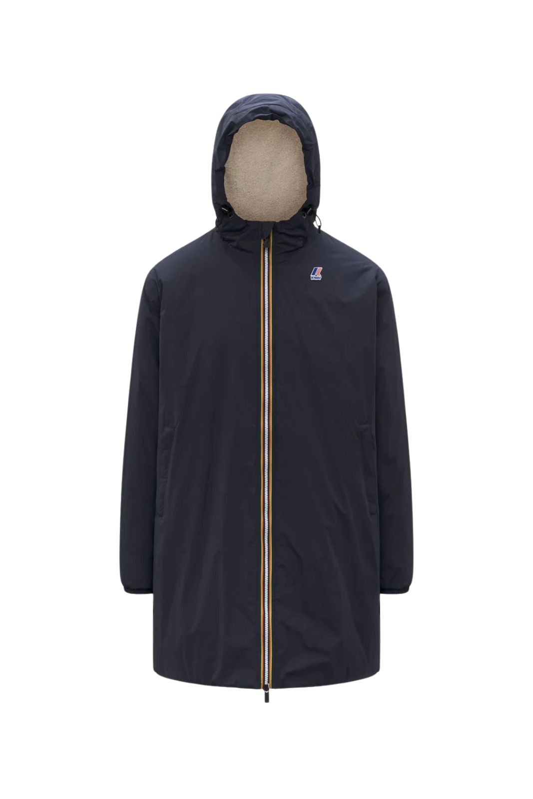 K-Way Parka Men's Le Vrai 4.0 Eiffel East Teddy Bear