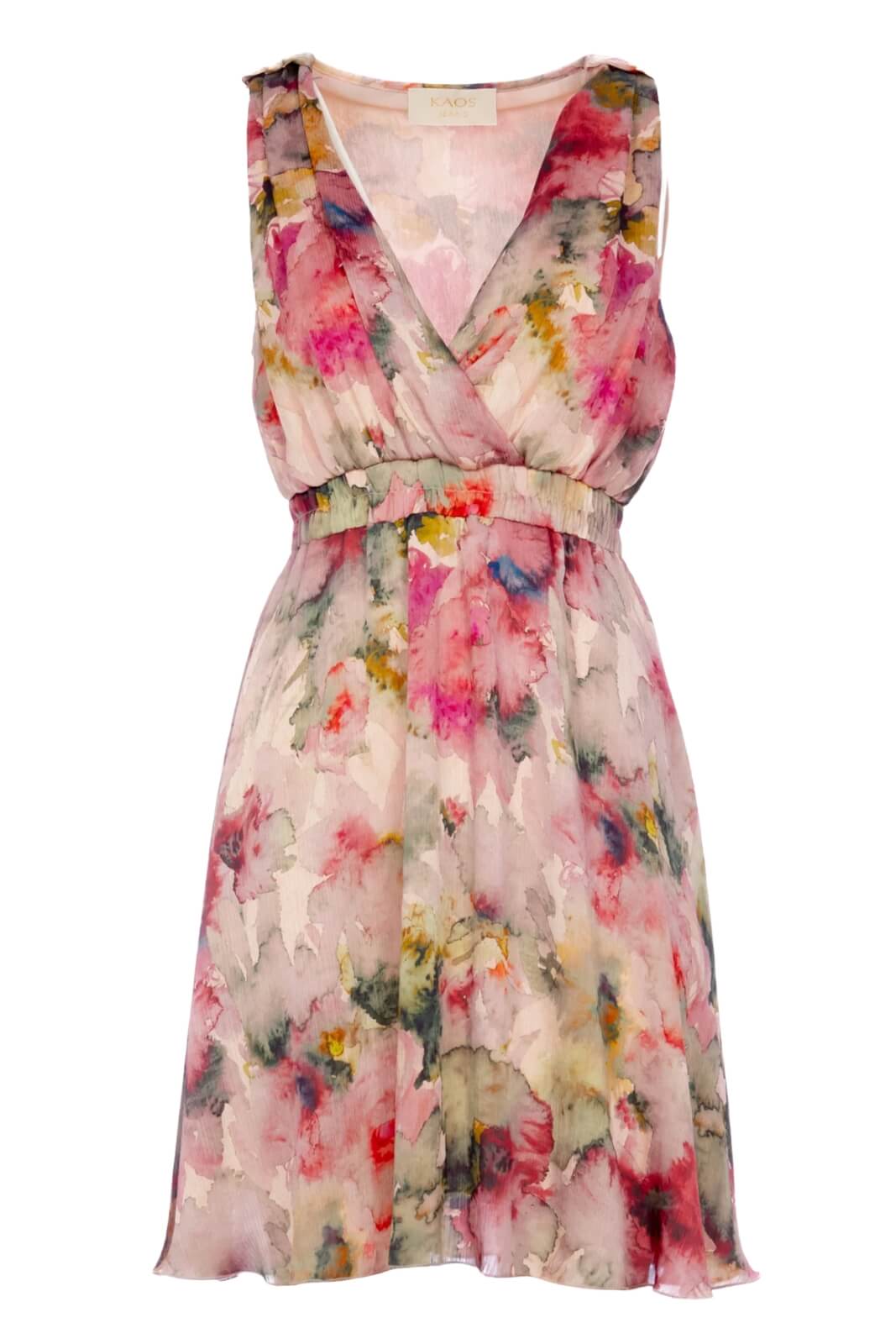 Kaos Women's Dress with Shaded Floral Print