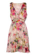 Kaos Women's Dress with Shaded Floral Print