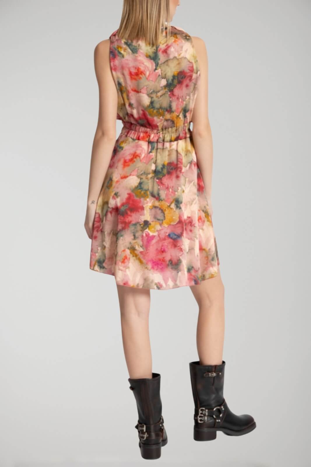 Kaos Women's Dress with Shaded Floral Print