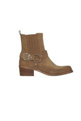 Ovyè Women's Ankle Boots with Strap