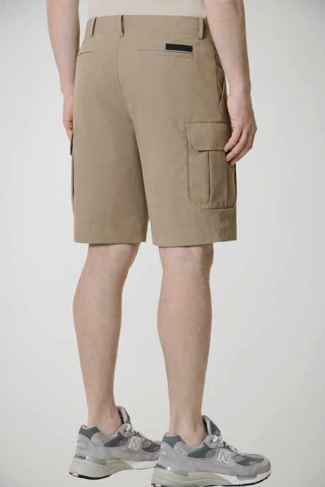 Bermuda uomo RRD con tasche cargo color sabbia