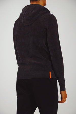 RRD Maglia Uomo Velvet Hood Zip Knit