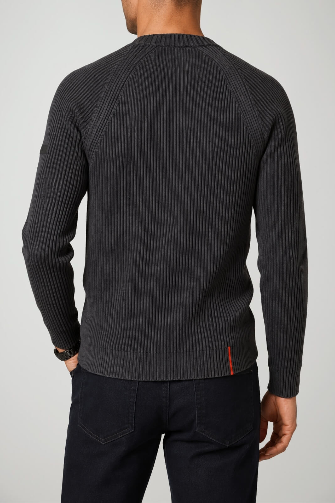 RRD Maglia Uomo Cotton 7 Tecno Wash Round / Nero