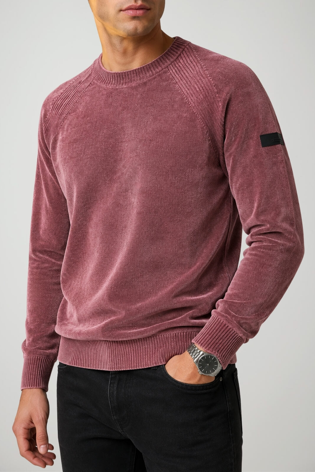RRD Maglia Uomo Velvet Tecno Wash Round / Terra Rossa
