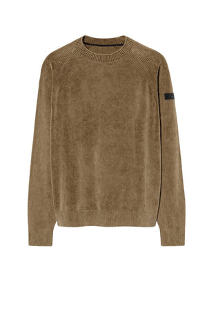 RRD Maglia Uomo Velvet Tecno Wash Round / Tortora