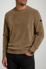 RRD Maglia Uomo Velvet Tecno Wash Round / Tortora