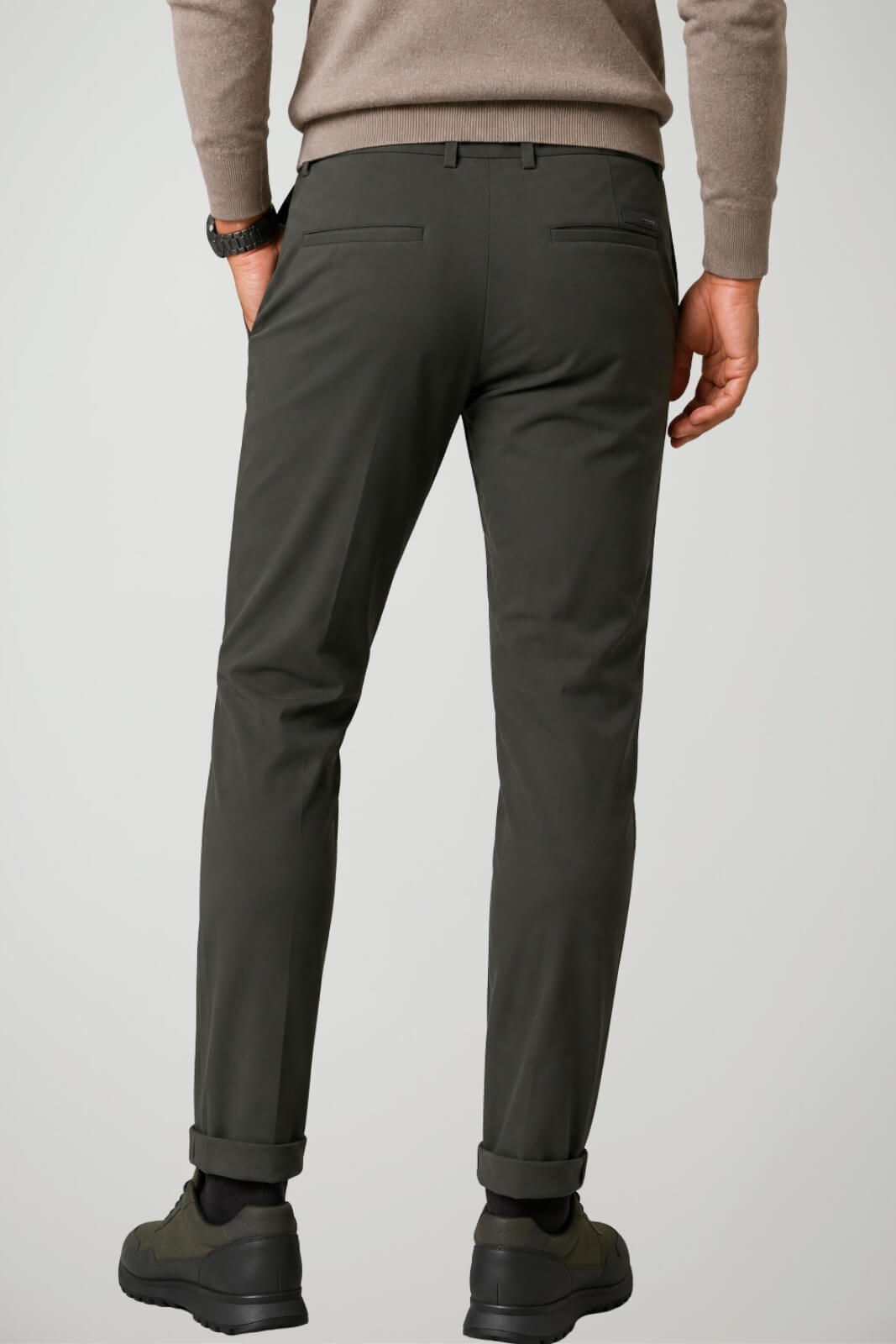RRD Pantaloni Uomo Chino Surflex Winter / Verde scuro