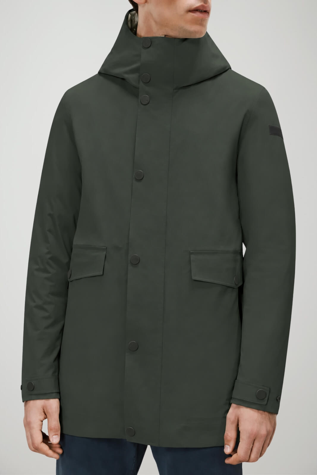 RRD Parka Uomo Egg Floating Jkt / Verde scuro