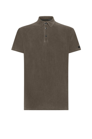 RRD Polo Uomo in piquè Tecno Wash / Tabacco