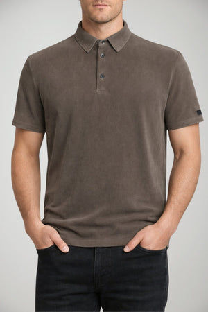 RRD Polo Uomo in piquè Tecno Wash / Tabacco