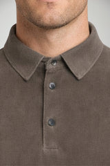 RRD Polo Uomo in piquè Tecno Wash / Tabacco