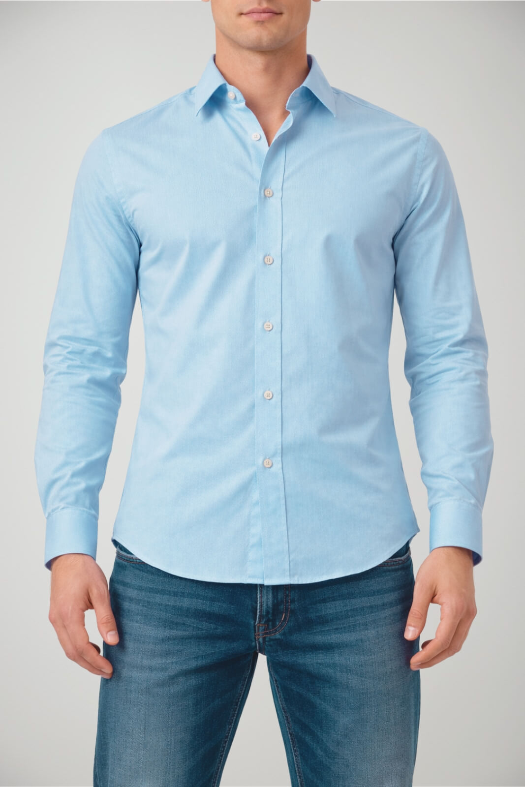 Camicia da uomo RRD in tessuto oxford in micro lavorazione