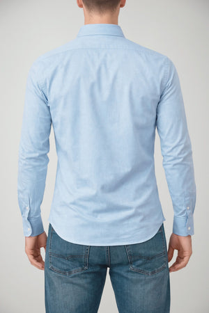 Camicia da uomo RRD in tessuto oxford in micro lavorazione