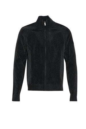 Cardigan RRD da uomo in velluto a collo alto fronte