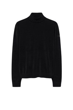 RRD Dolcevita Uomo Velvet Turtleneck Knit / Nero