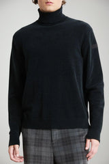 RRD Dolcevita Uomo Velvet Turtleneck Knit / Nero