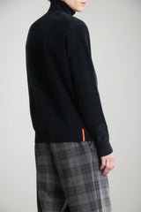 RRD Dolcevita Uomo Velvet Turtleneck Knit / Nero