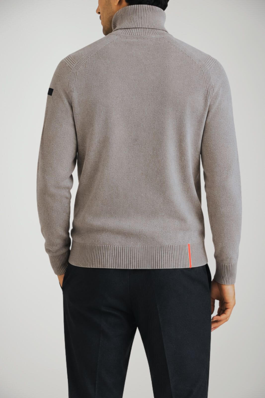 RRD Dolcevita Uomo Velvet Turtleneck Knit / Perla