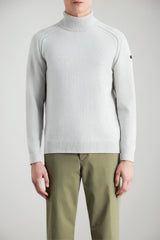 Dolcevita da uomo RRD in cotone con logo