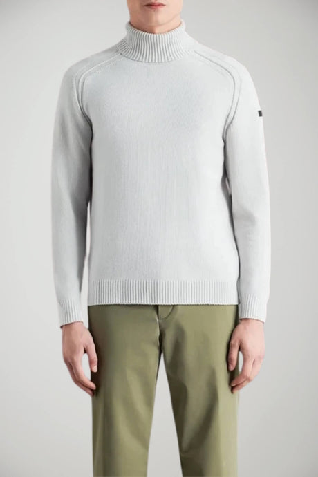 Dolcevita da uomo RRD in cotone con logo