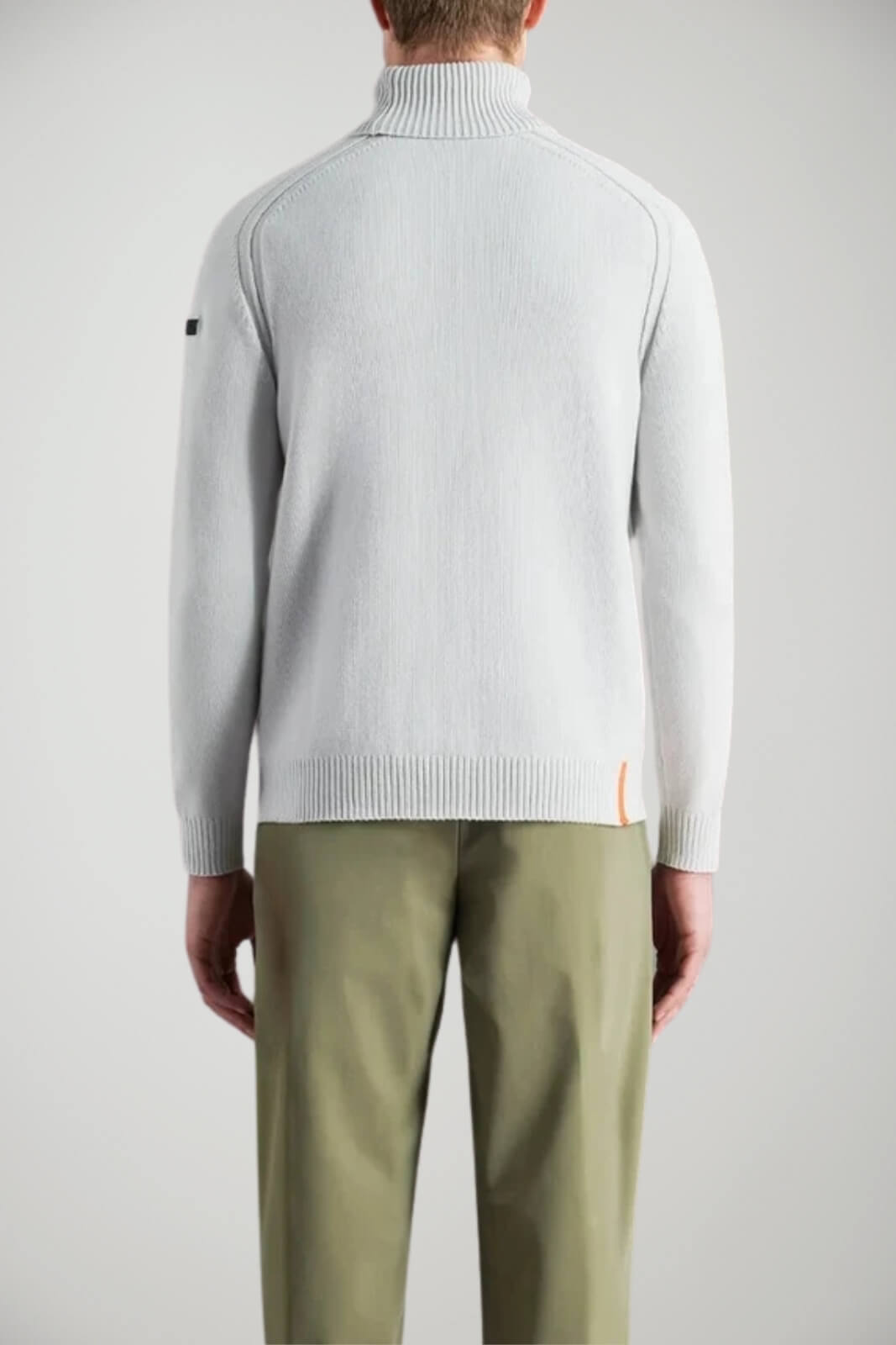 Dolcevita da uomo RRD in cotone con logo