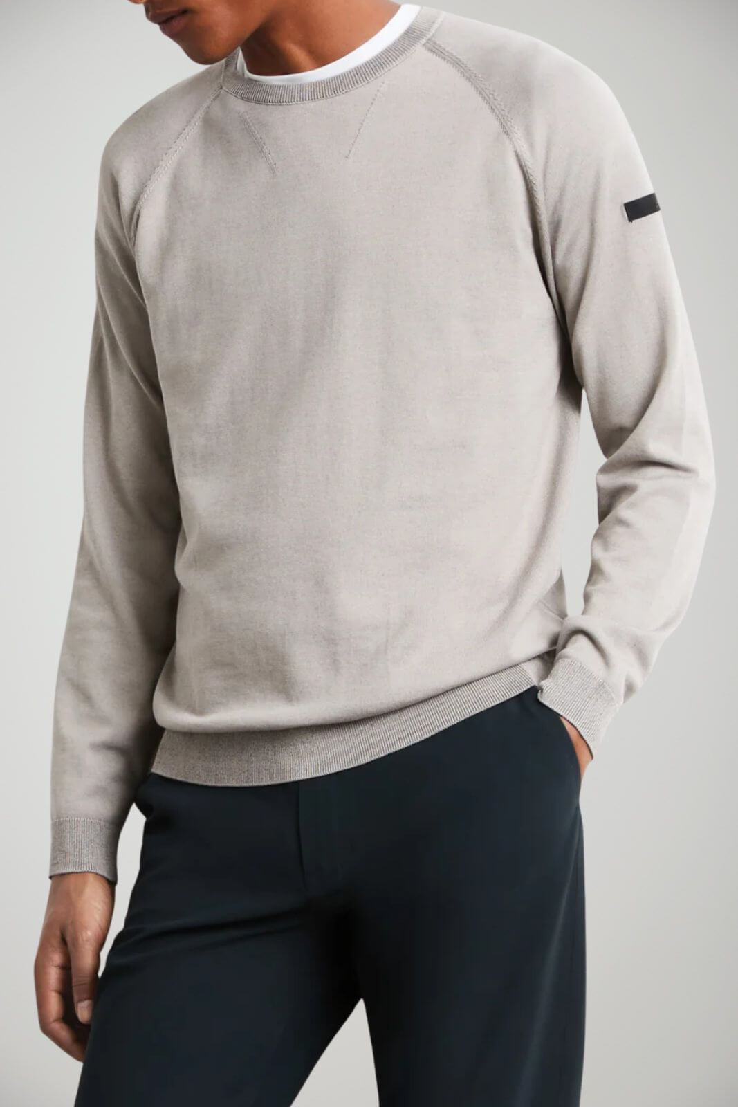 RRD Maglia Uomo New Amos Cotton Round / Perla