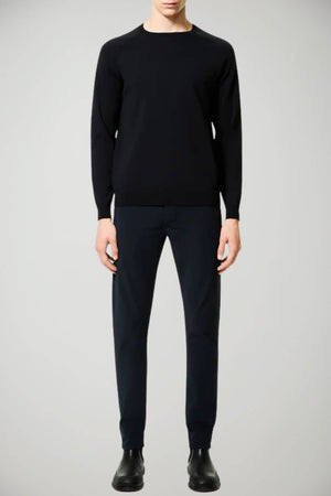 Maglia da uomo RRD a girocollo tinta unita outfit