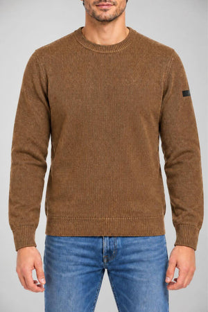 RRD men's Cotton Tecno Wash jumper / Caramel