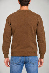 RRD men's Cotton Tecno Wash jumper / Caramel
