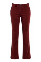 Pantaloni da donna RRD in cupro con tasche francesi